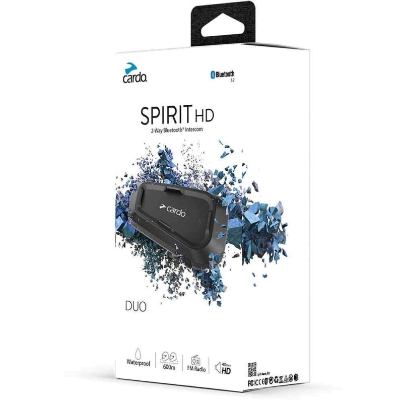 INTERCOMUNICADOR CARDO DUPLO SPIRIT HD