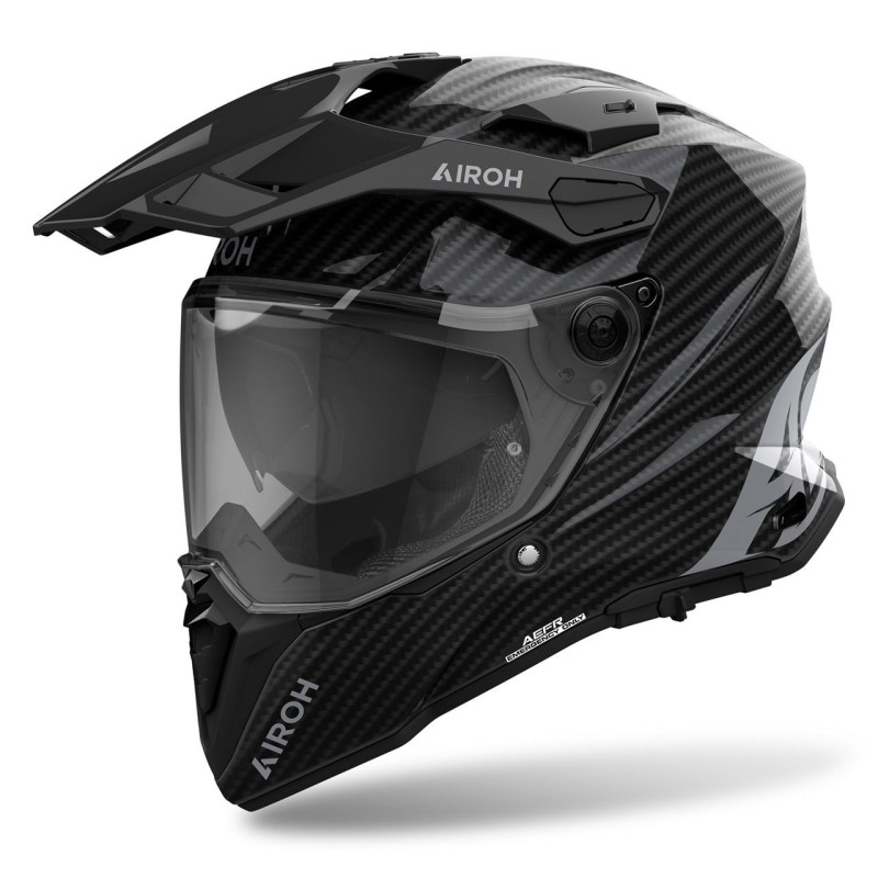 AIROH COMMANDER 2 FULL CARBONO GLOSS
