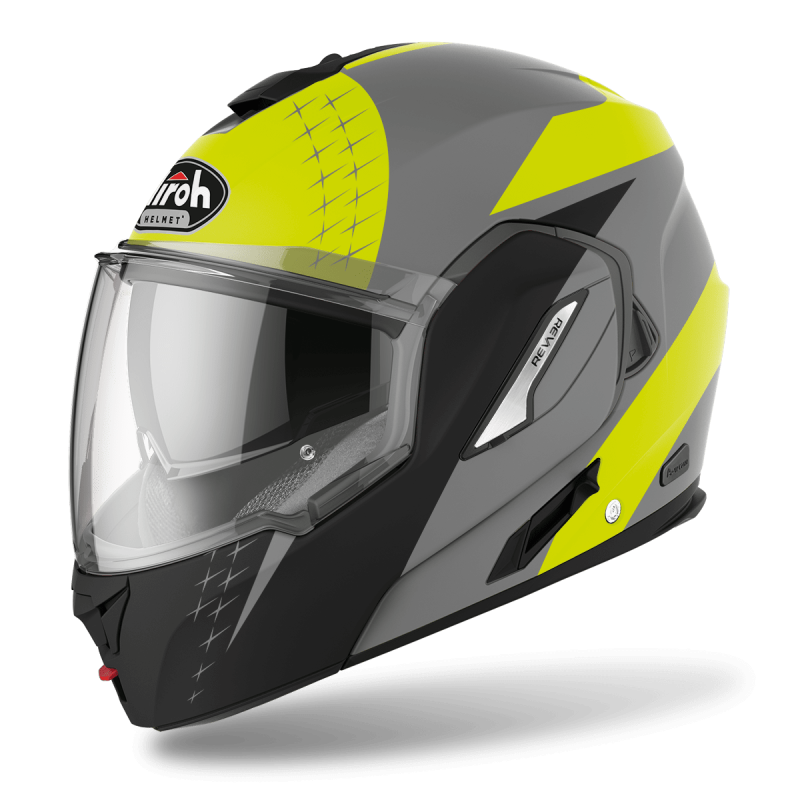 AIROH MODULAR REV 19 LEADEN AMARELO MATE