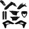KIT PLÁSTICOS SHERCO 125 4T PRETO 2023