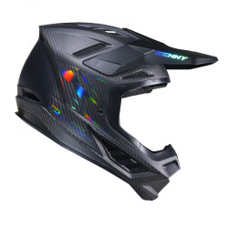 CAPACETE KENNY TITANIUM CARBON MATT HOLOGRAPHIC