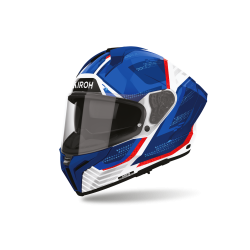AIROH MATRYX STARBURST BLUE/RED